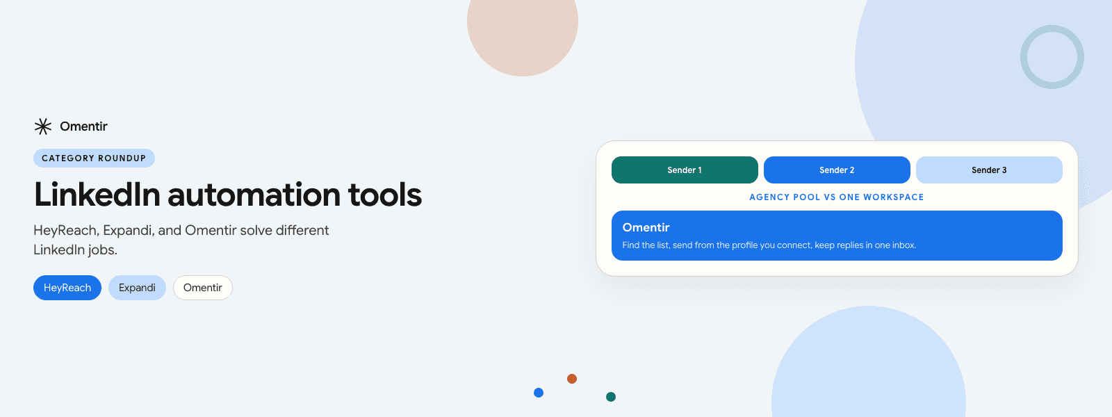 linkedin automation illustration for Omentir
