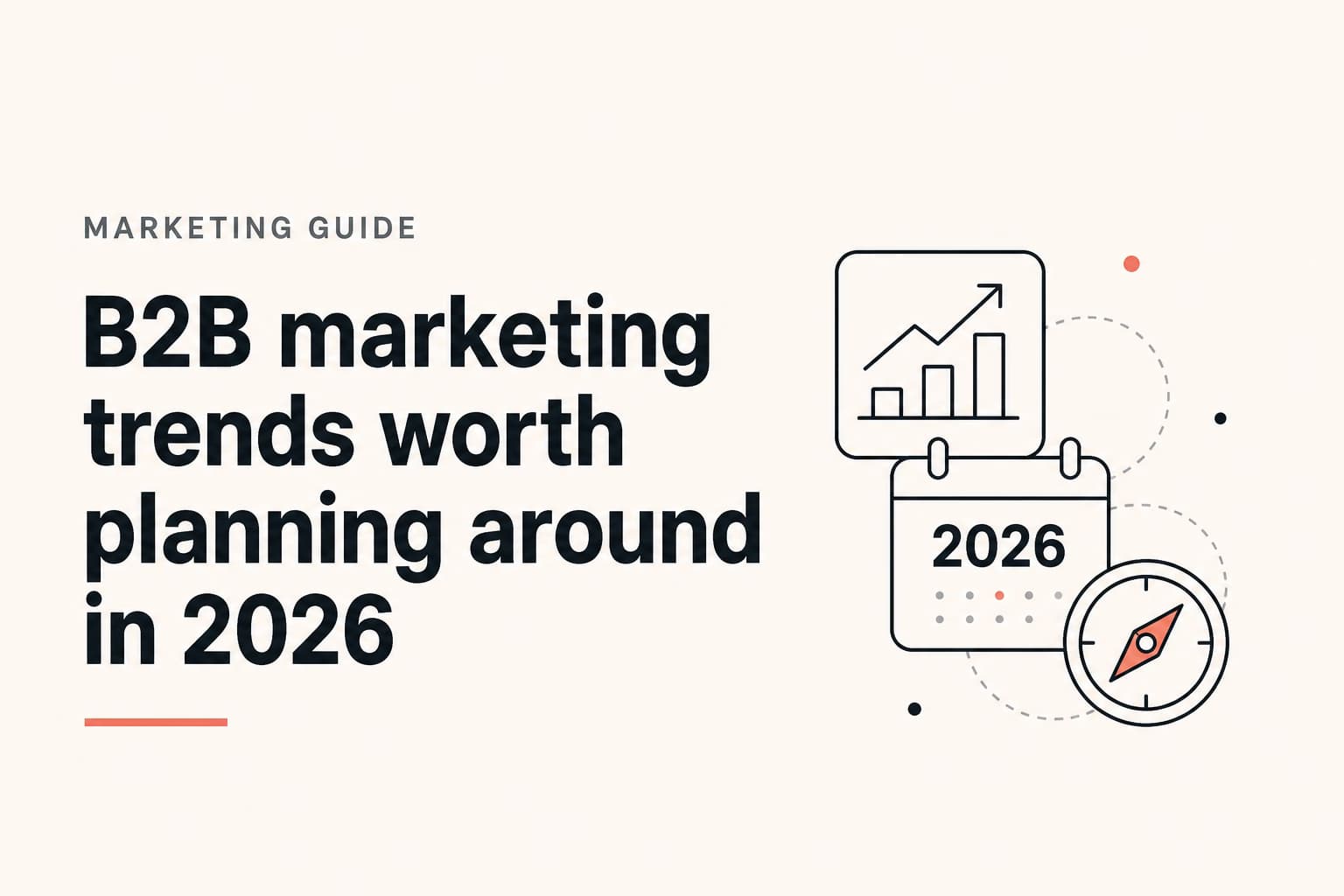 b2b marketing trends illustration