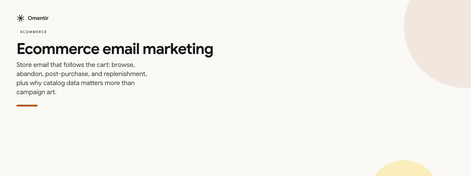 ecommerce email marketing illustration