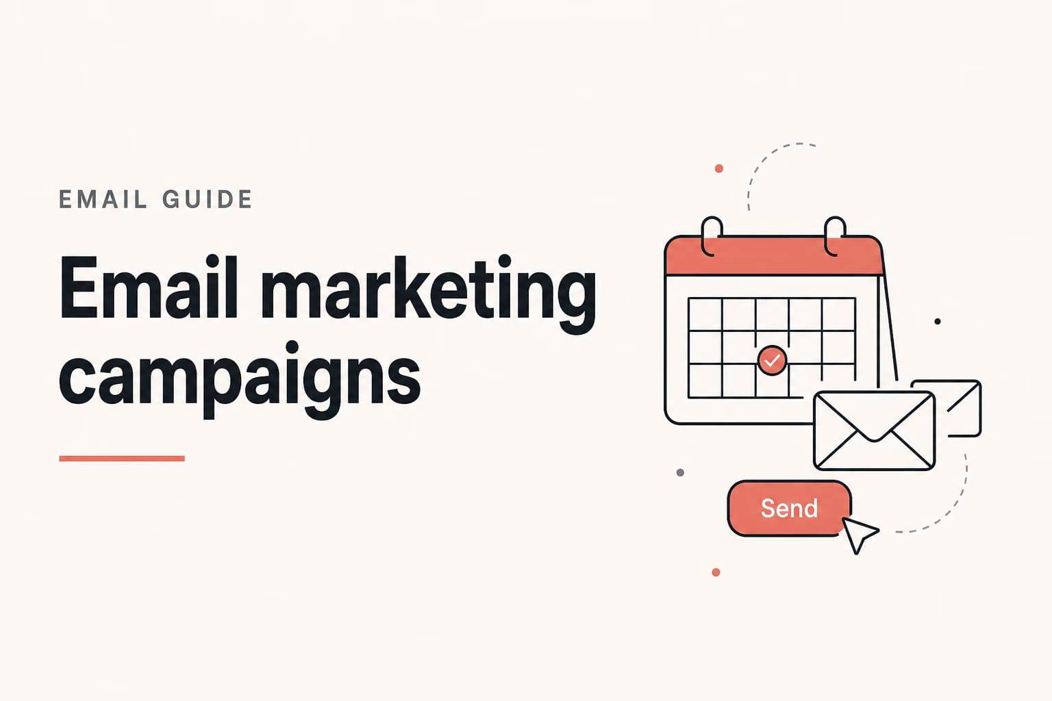 email marketing campaigns illustration