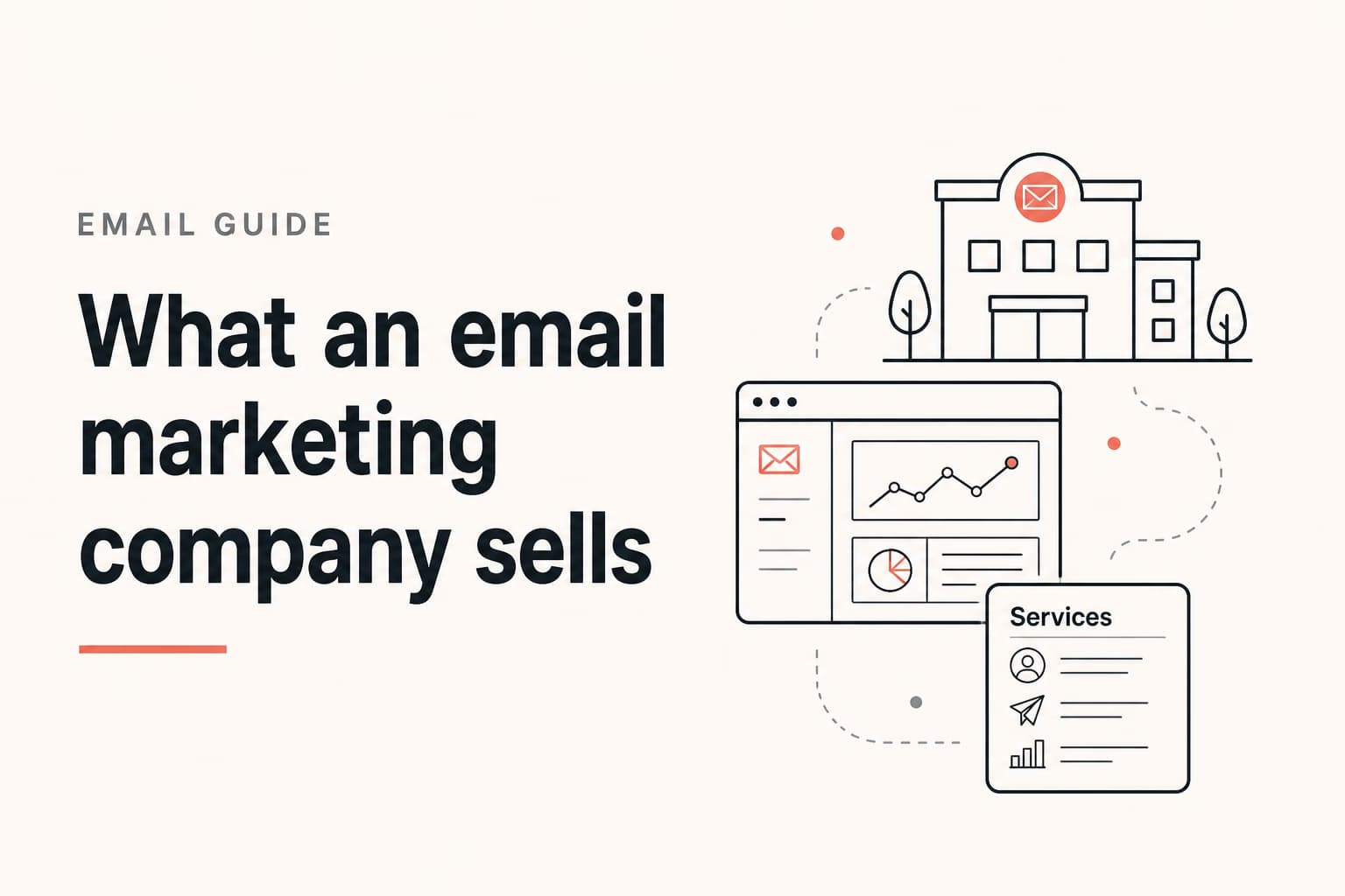 email marketing company illustration