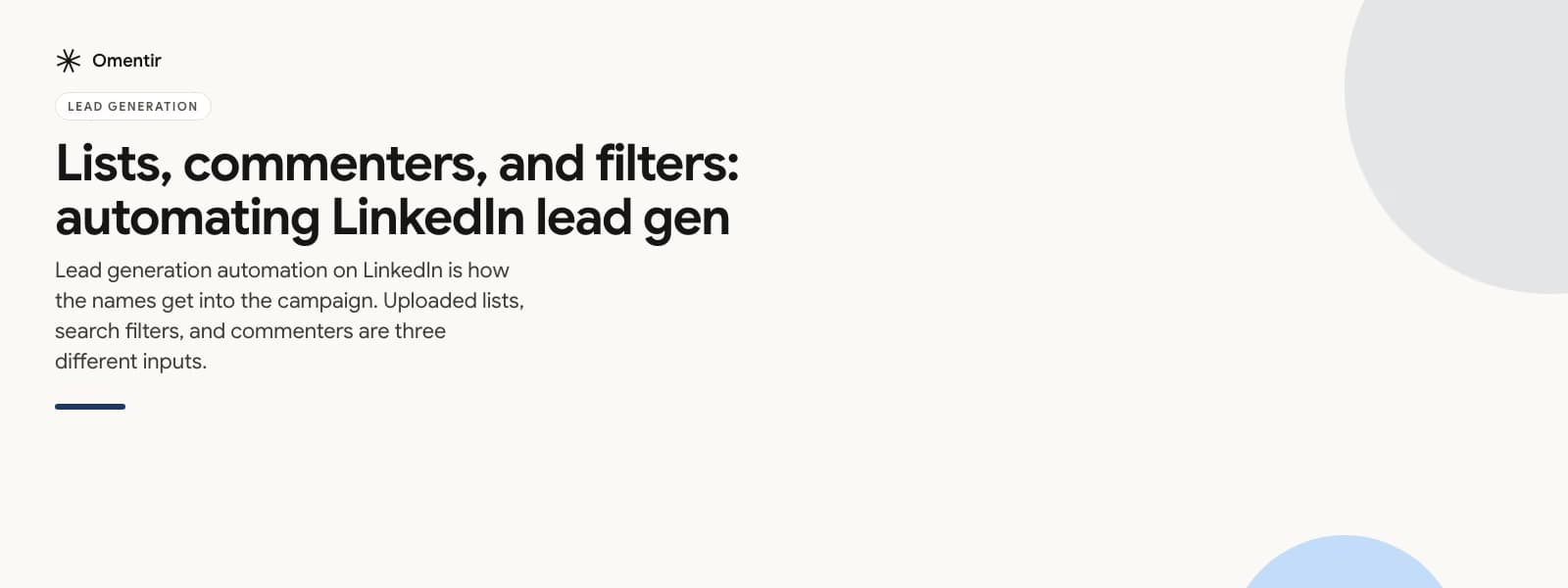 linkedin lead generation automation illustration