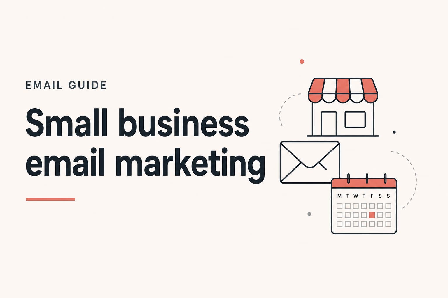small business email marketing illustration