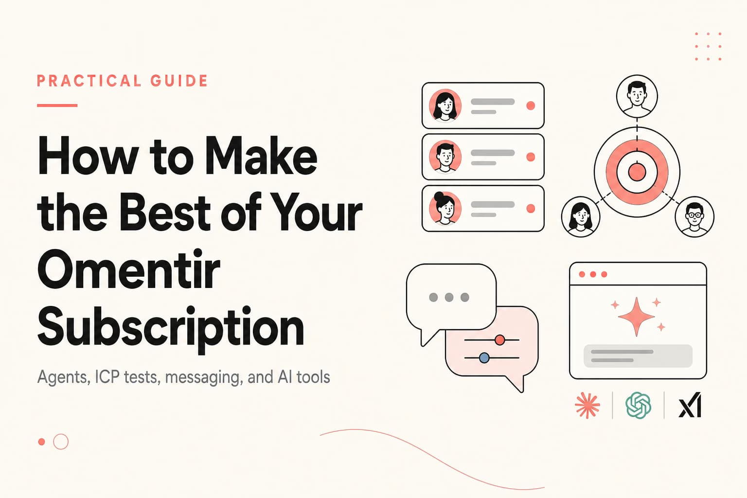 How to make the best of your Omentir subscription with agents, ICP profiles, and AI messaging