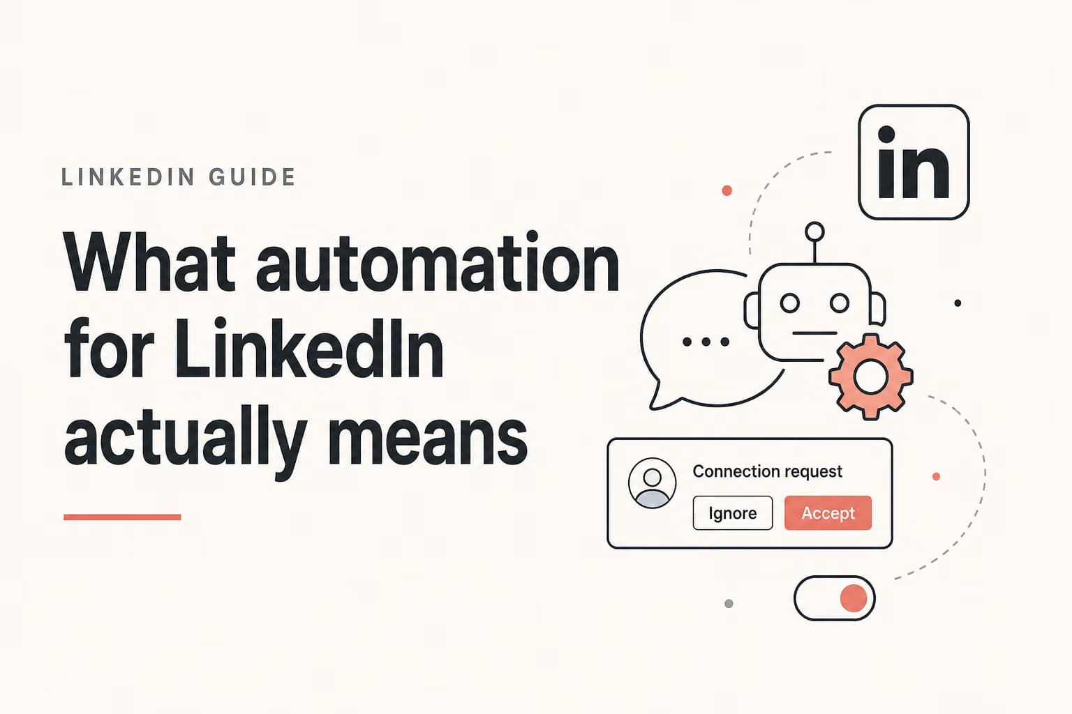automation for linkedin illustration