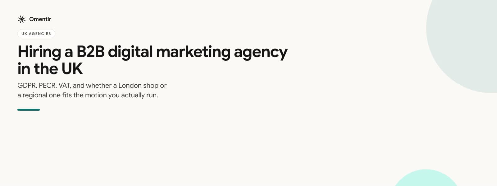 b2b digital marketing agency uk illustration