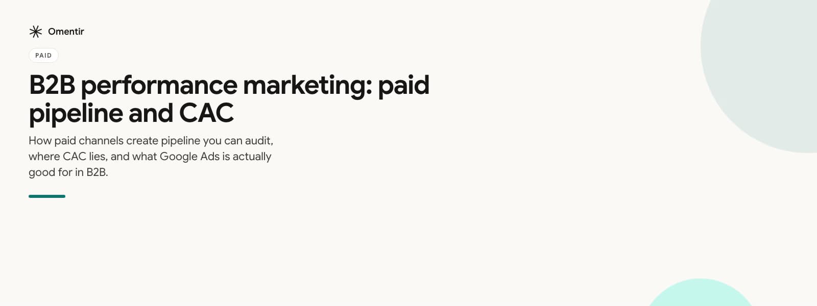 b2b performance marketing illustration