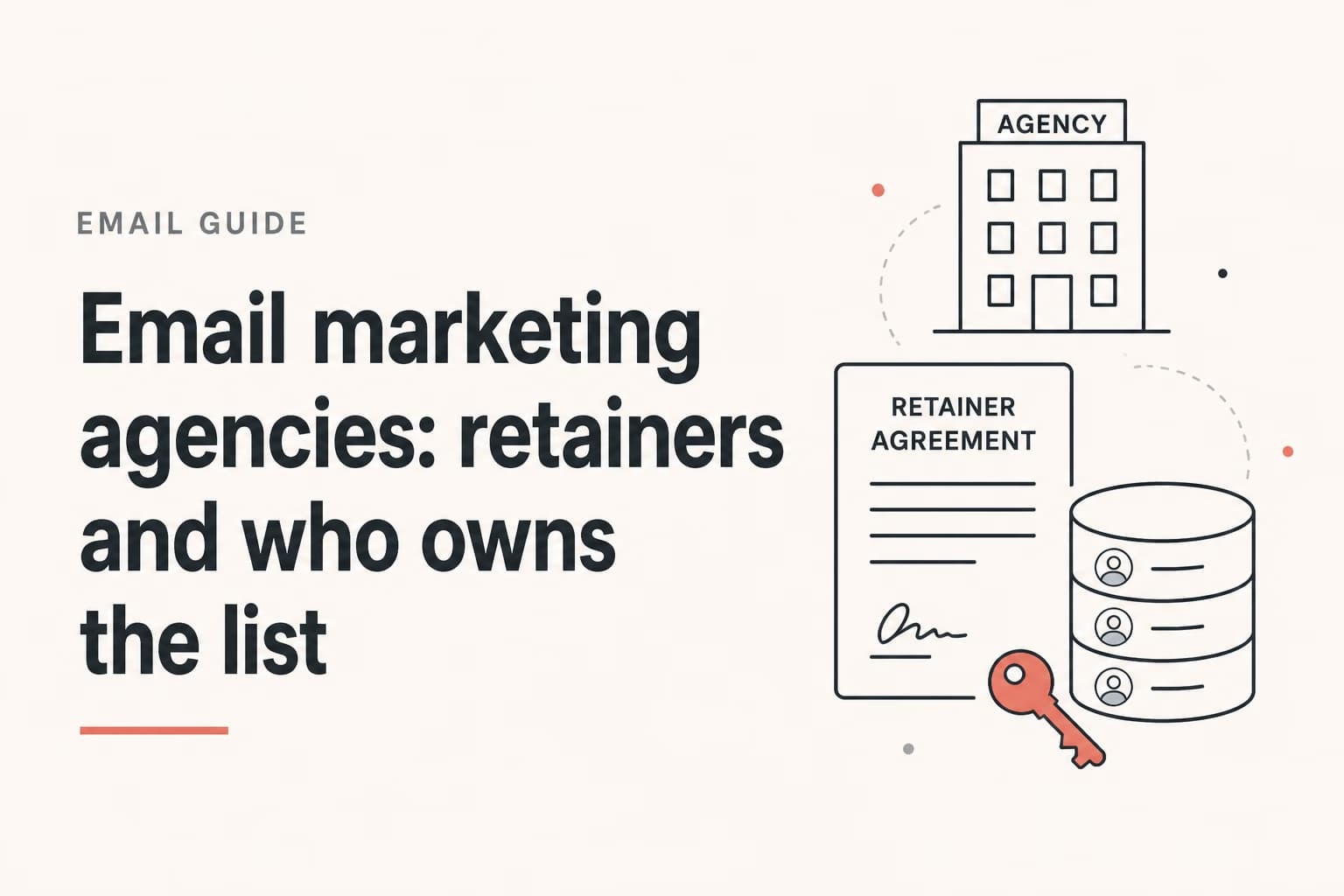 email marketing agency illustration