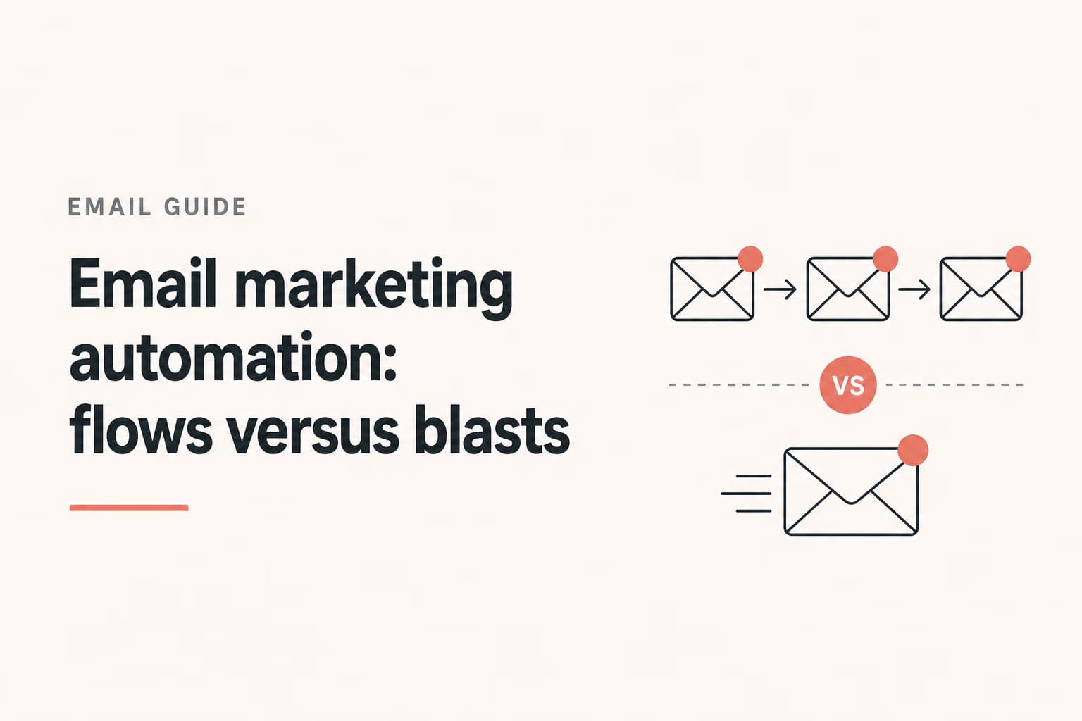 email marketing automation illustration