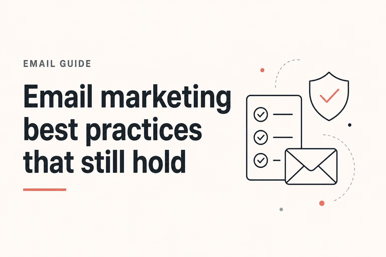 email marketing best practices illustration