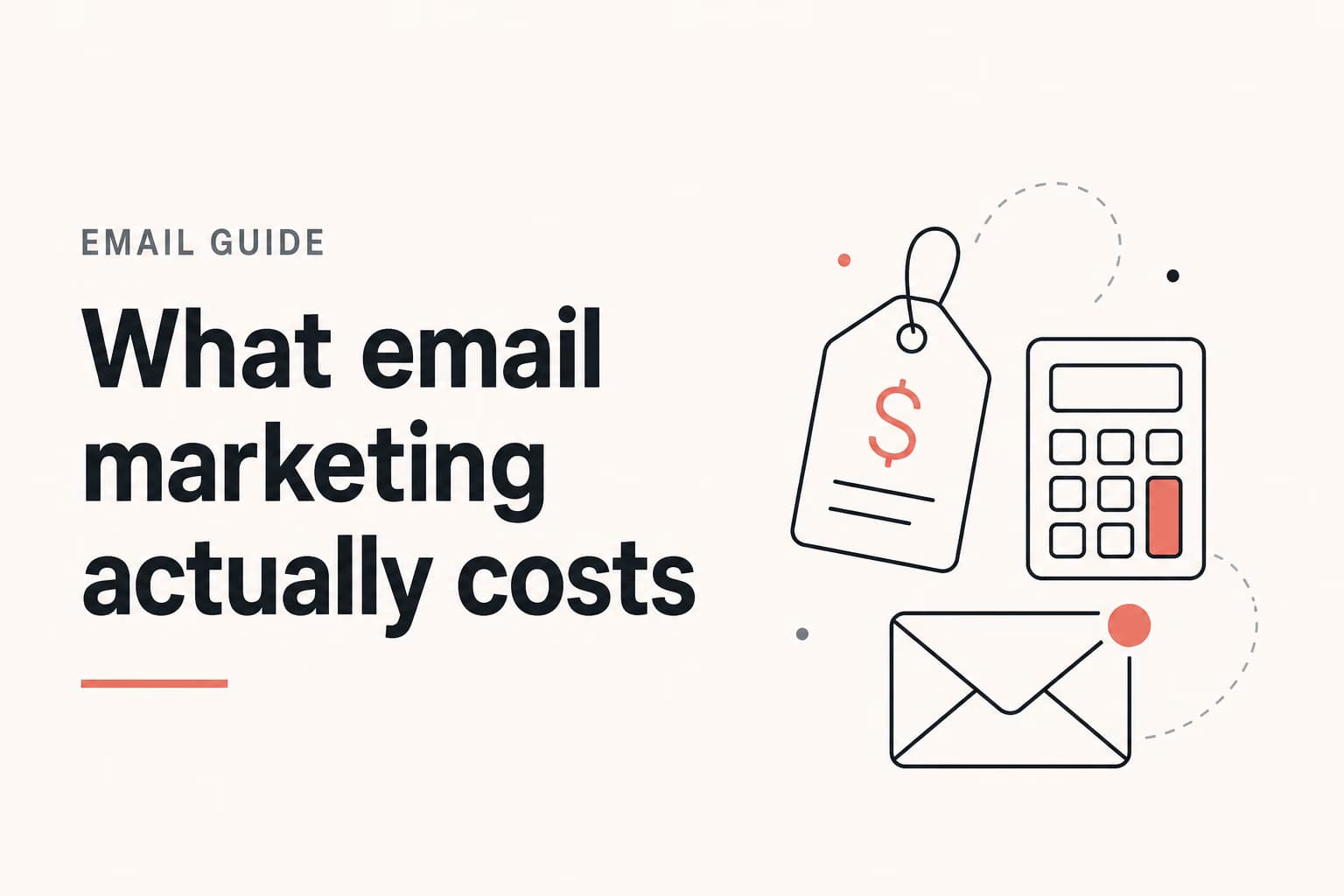 email marketing cost illustration