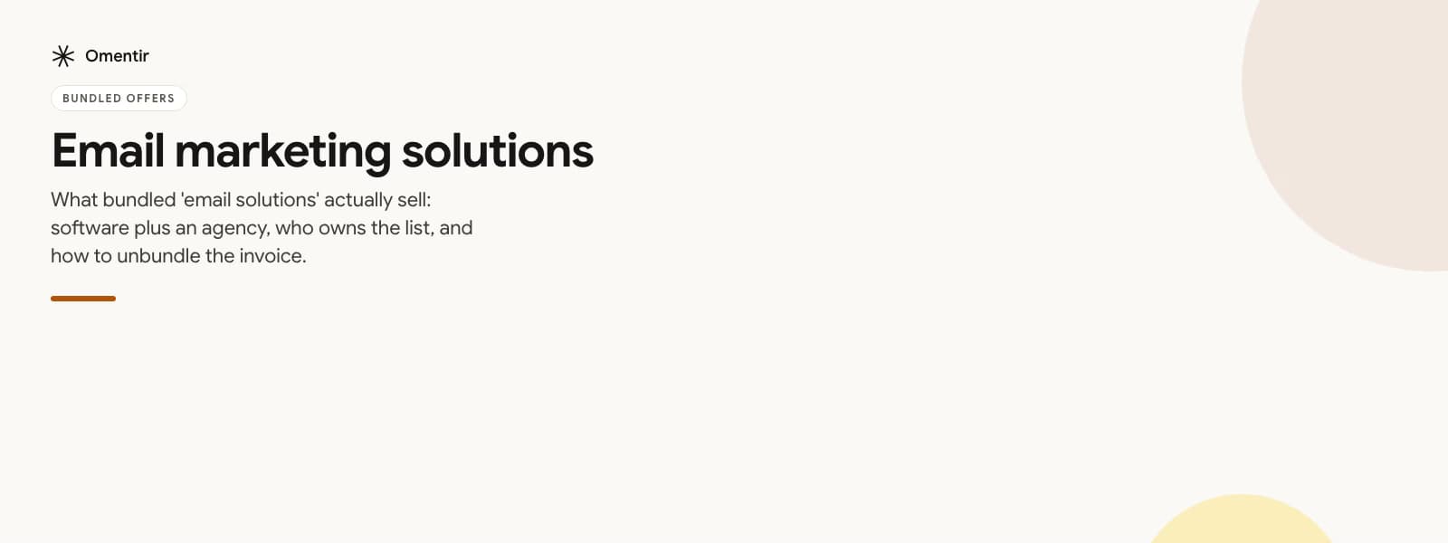 email marketing solutions illustration