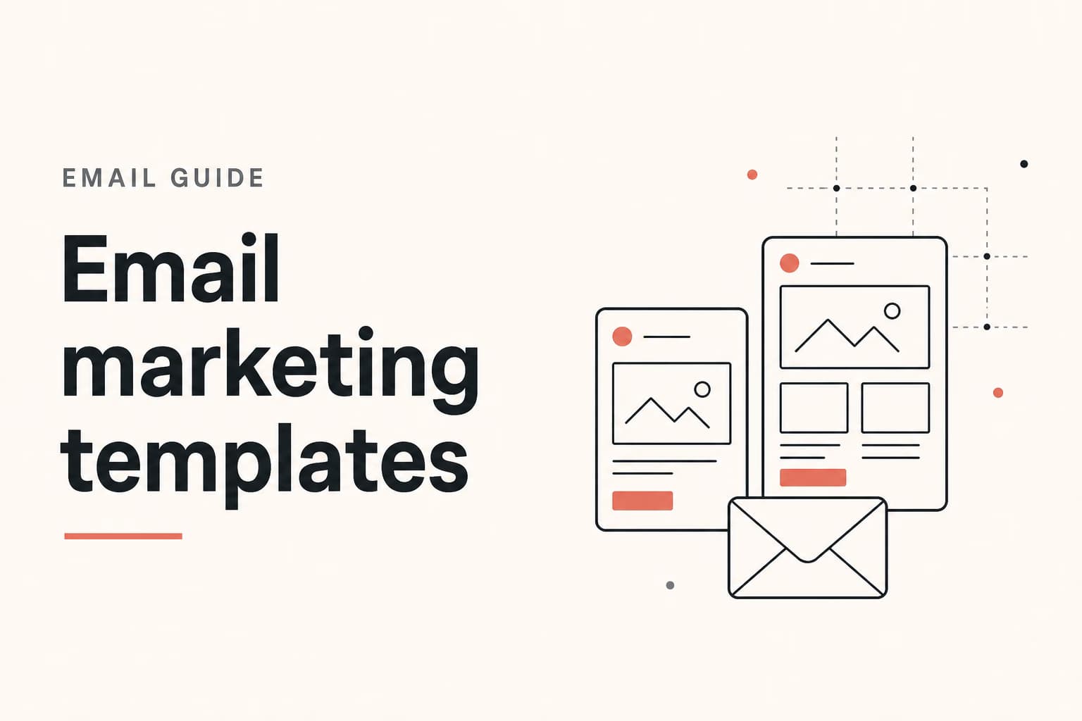 email marketing templates illustration