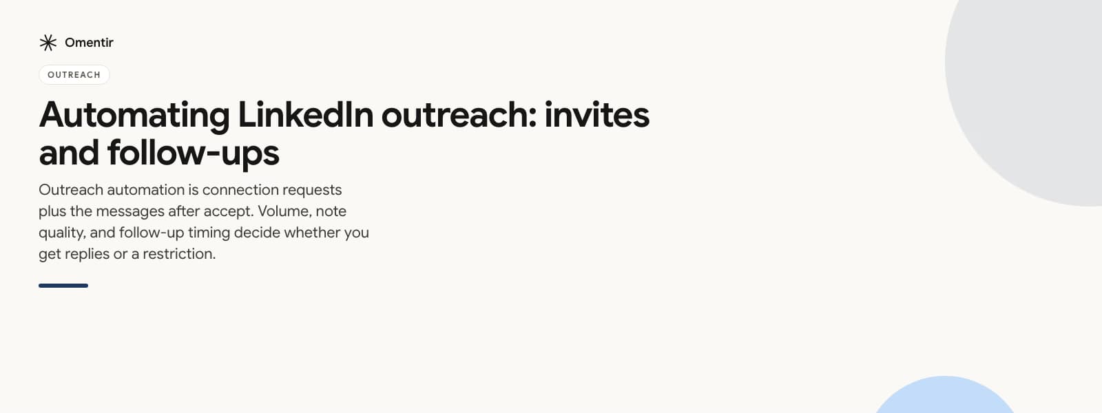 linkedin outreach automation illustration